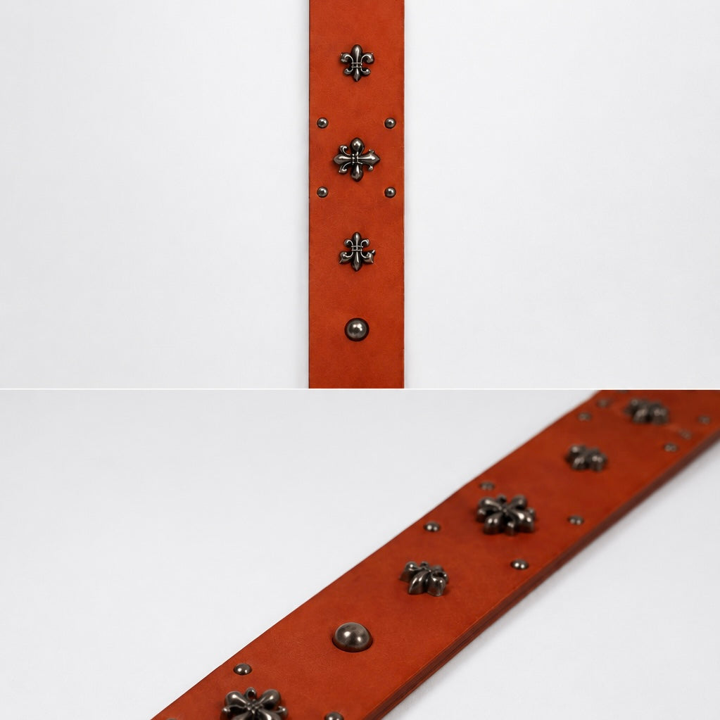 korrupt visions leather belt
