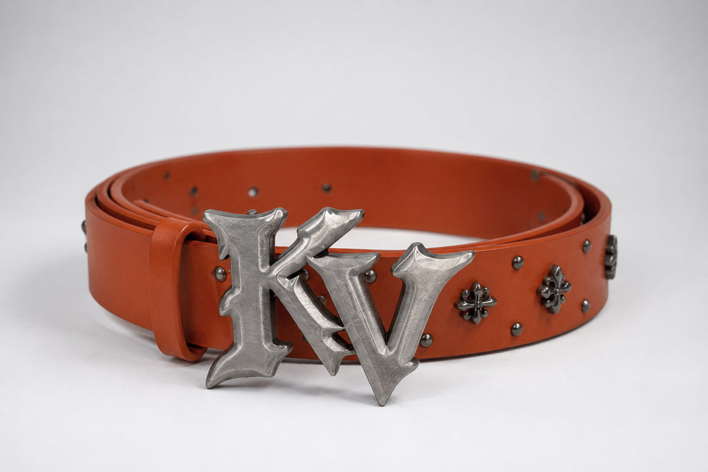 korrupt visions leather belt